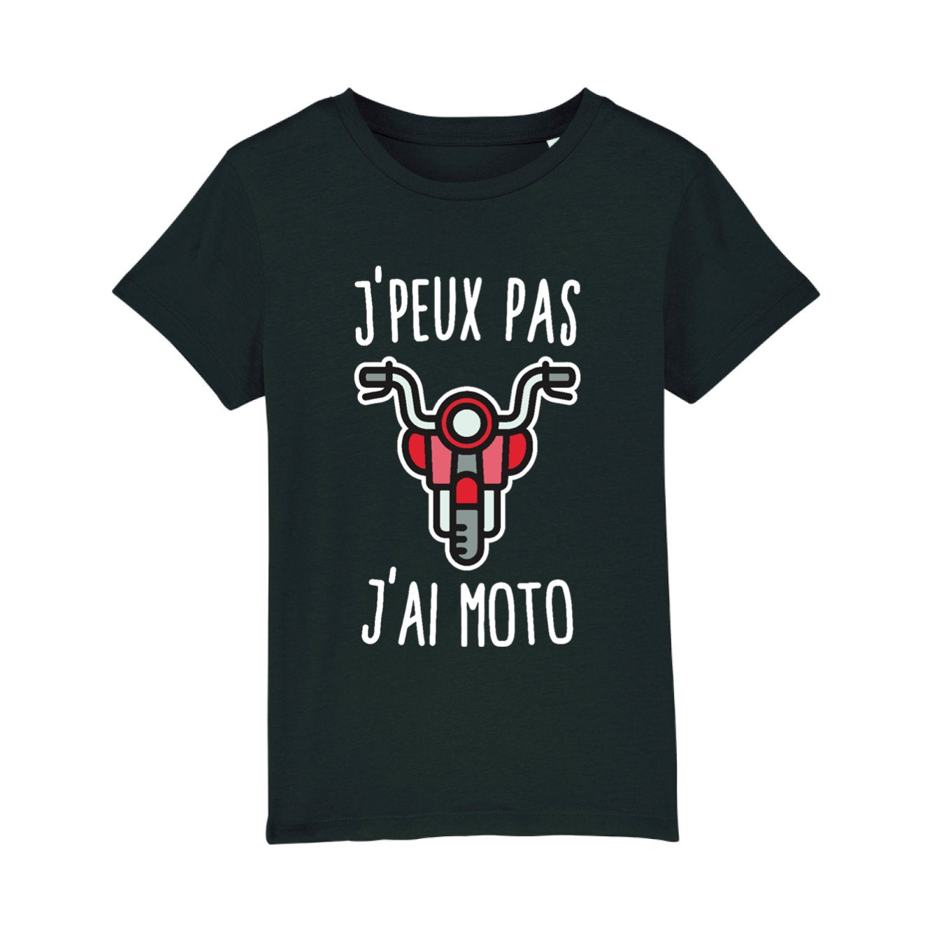 T-Shirt Enfant J'peux pas j'ai moto 