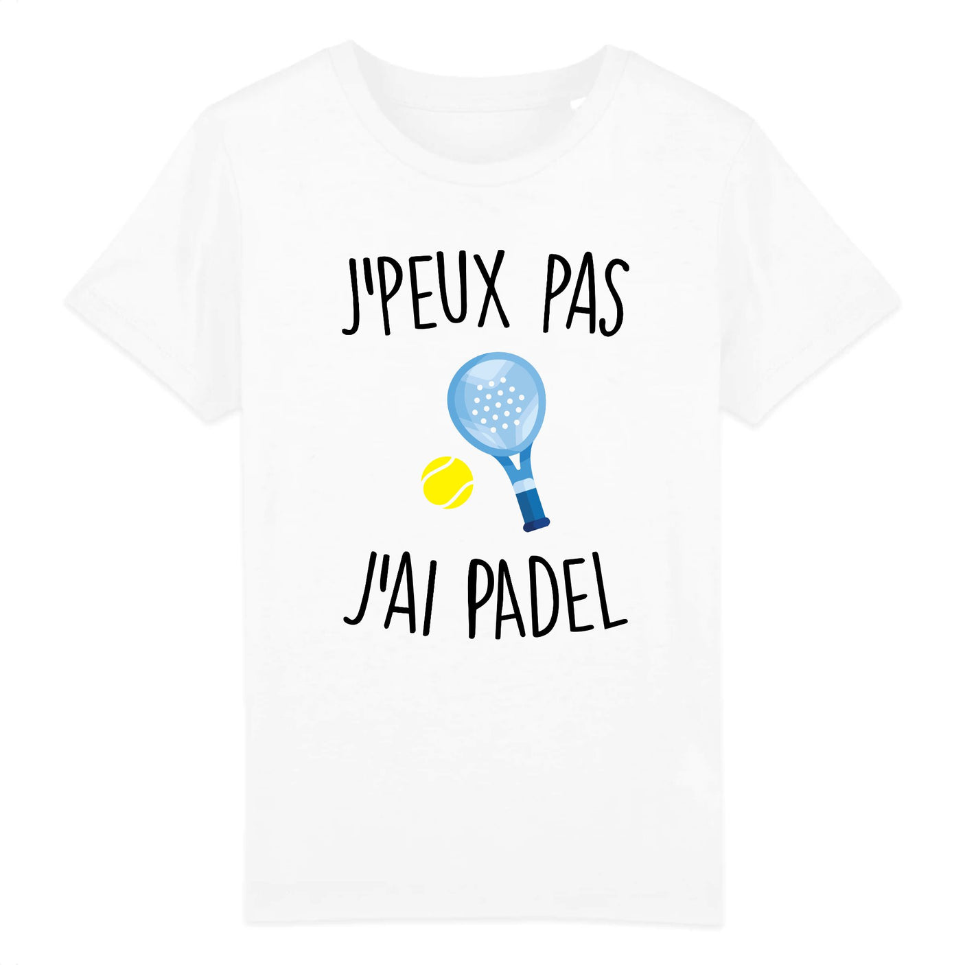 T-Shirt Enfant J'peux pas j'ai padel 