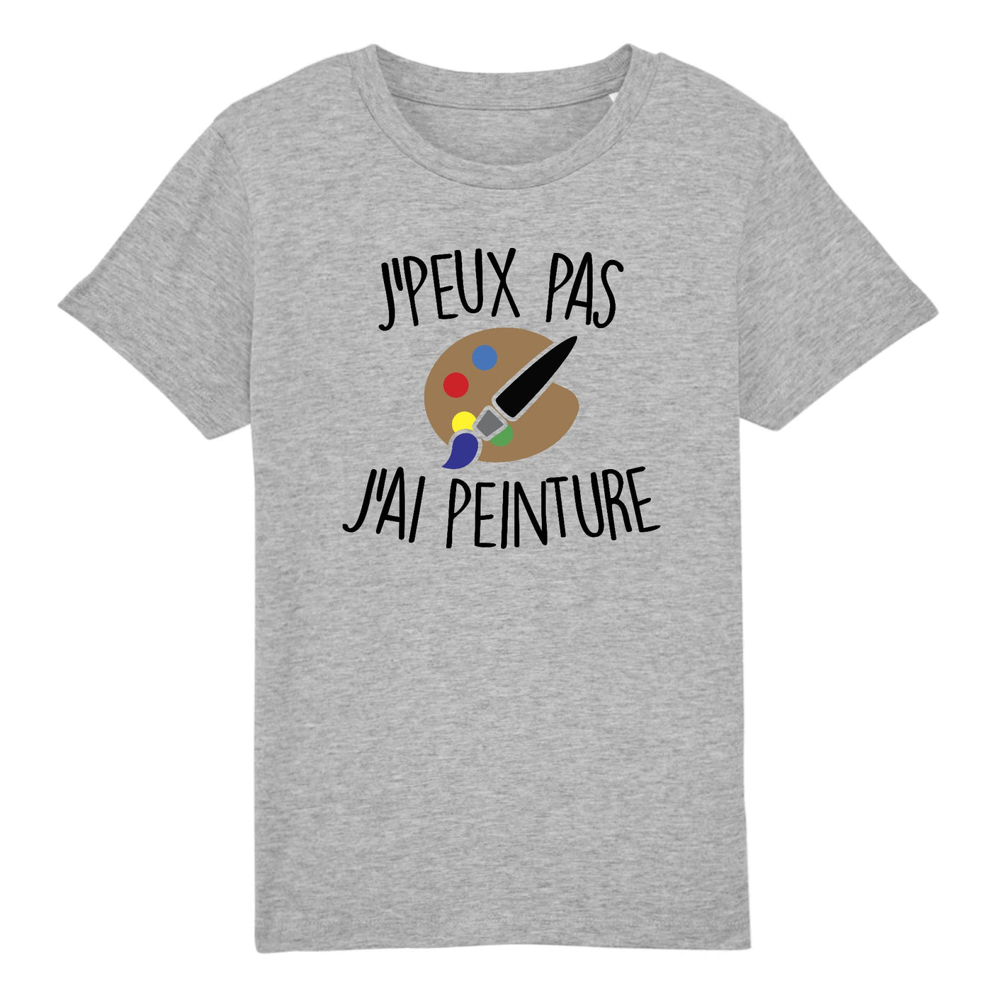 T-Shirt Enfant J'peux pas j'ai peinture 