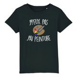 T-Shirt Enfant J'peux pas j'ai peinture 
