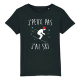 T-Shirt Enfant J'peux pas j'ai ski 