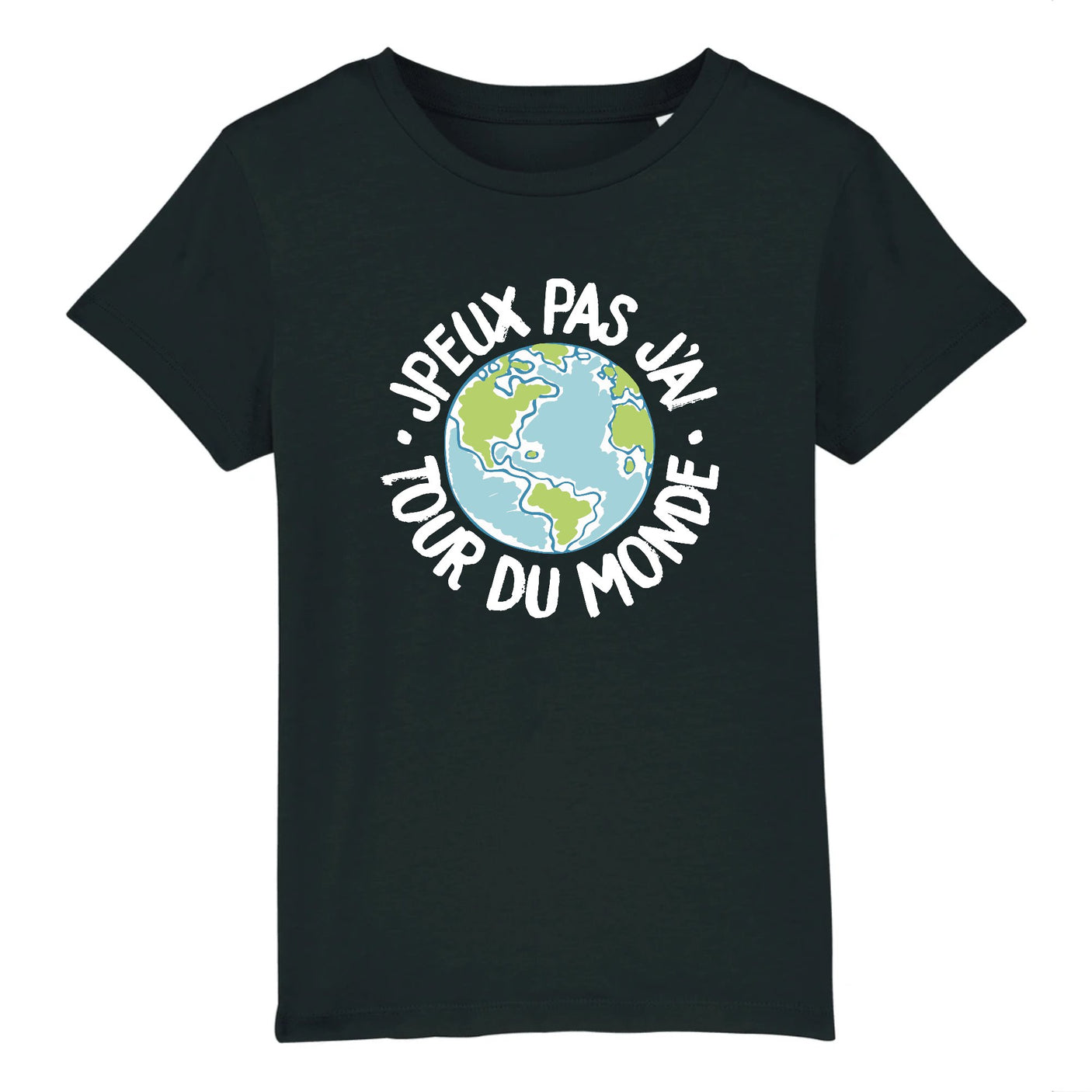 T-Shirt Enfant J'peux pas j'ai tour du monde 