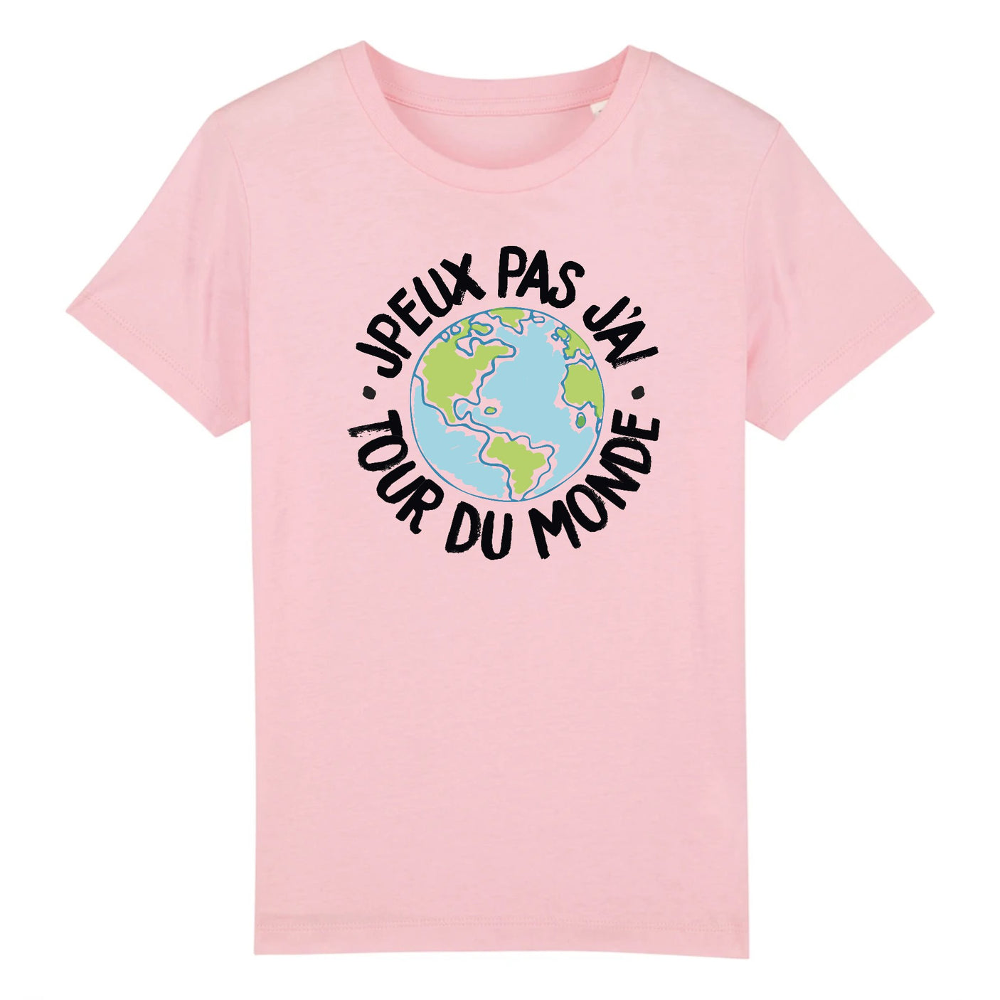 T-Shirt Enfant J'peux pas j'ai tour du monde 