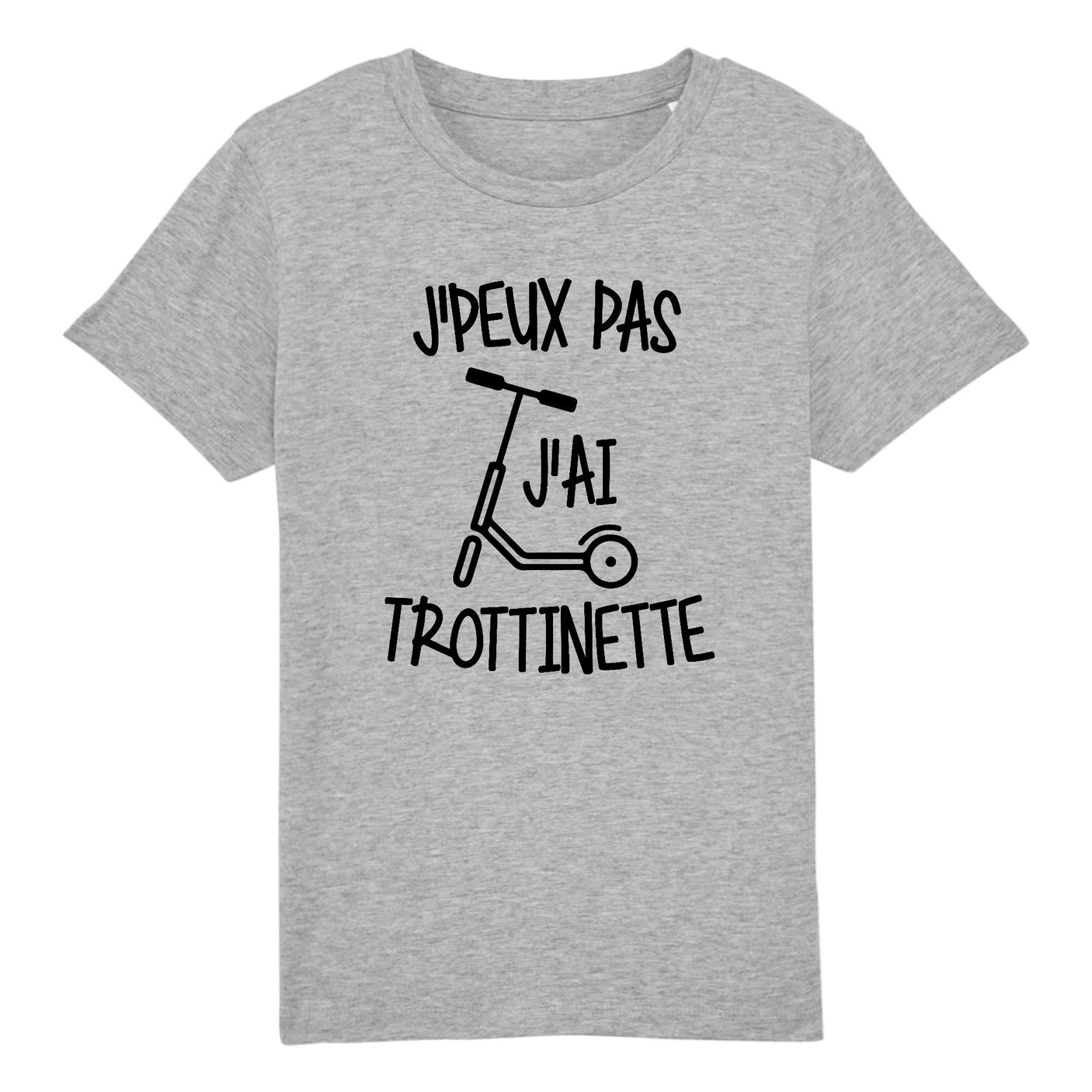 T-Shirt Enfant J'peux pas j'ai trottinette 
