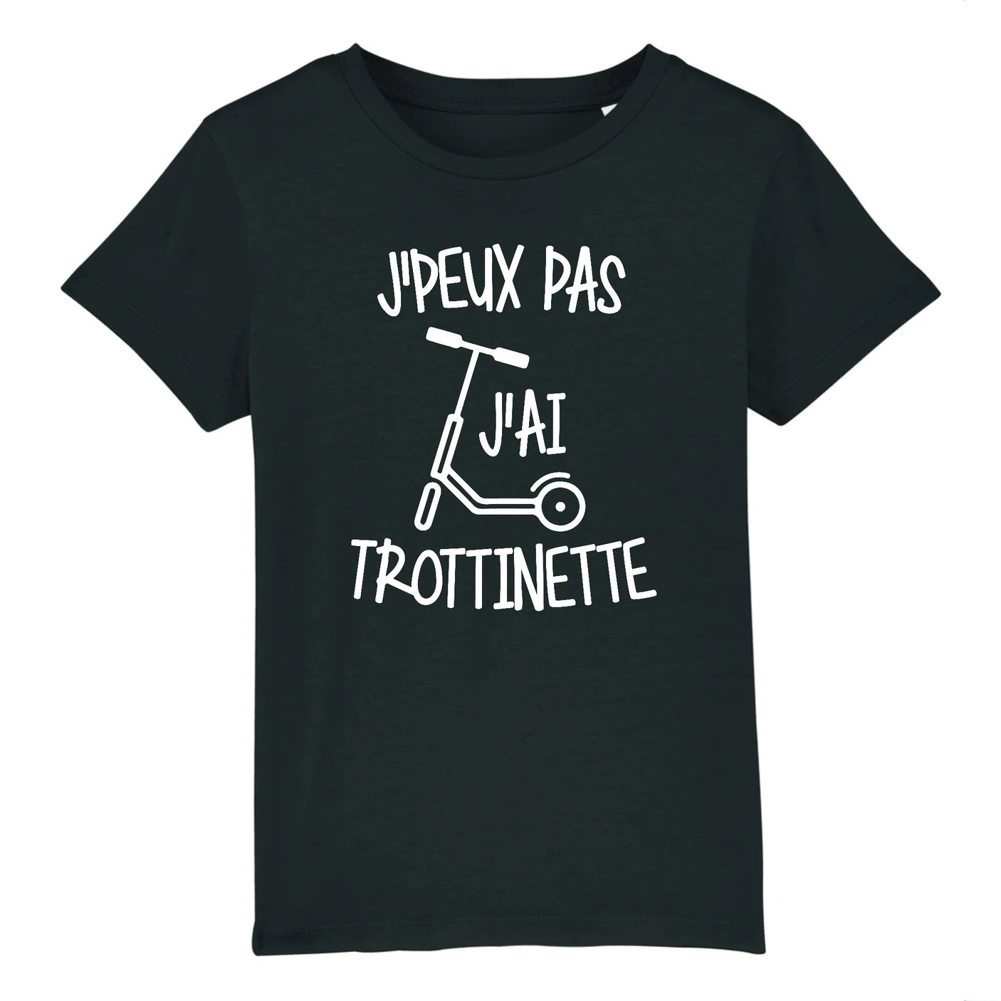 T-Shirt Enfant J'peux pas j'ai trottinette 