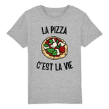 T-Shirt Enfant La pizza c'est la vie 