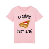 T-Shirt Enfant Les crêpes c'est la vie 