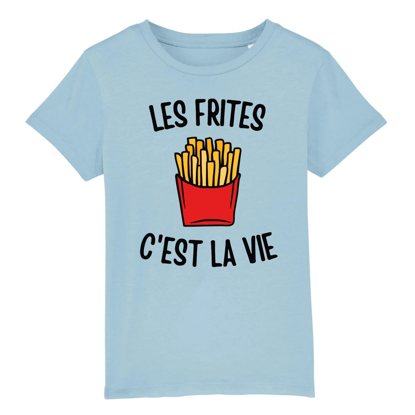 T-Shirt Enfant Les frites c'est la vie 