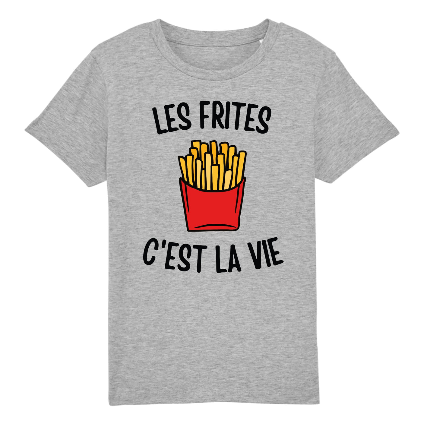 T-Shirt Enfant Les frites c'est la vie 