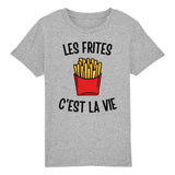 T-Shirt Enfant Les frites c'est la vie 