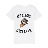 T-Shirt Enfant Les glaces c'est la vie 