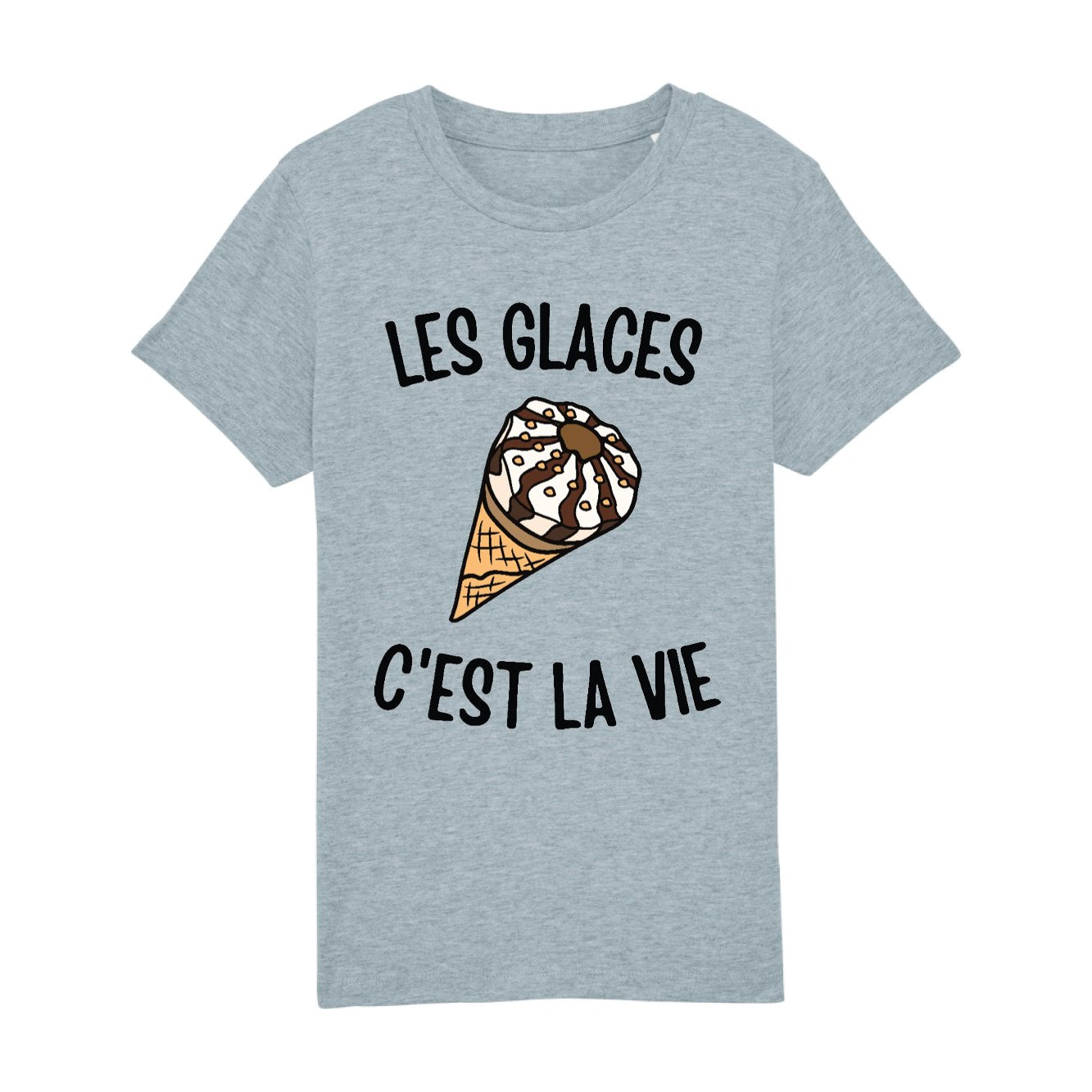 T-Shirt Enfant Les glaces c'est la vie 