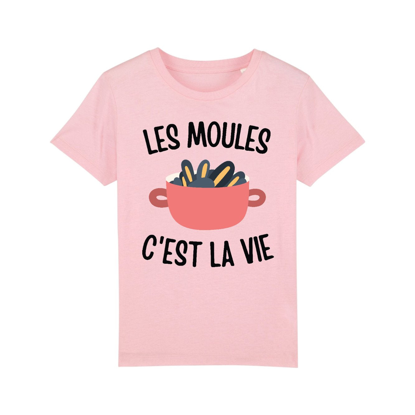 T-Shirt Enfant Les moules c'est la vie 