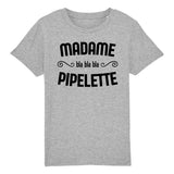 T-Shirt Enfant Madame pipelette 