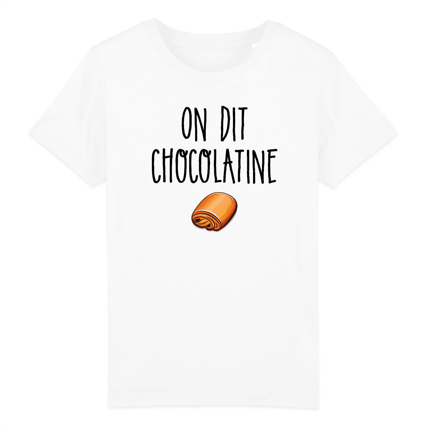T-Shirt Enfant On dit chocolatine 