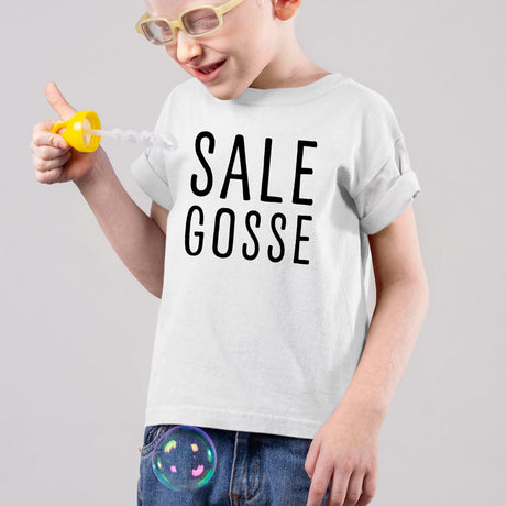 T-Shirt Enfant Sale gosse Blanc