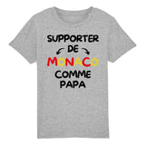 T-Shirt Enfant Supporter de Monaco comme papa 