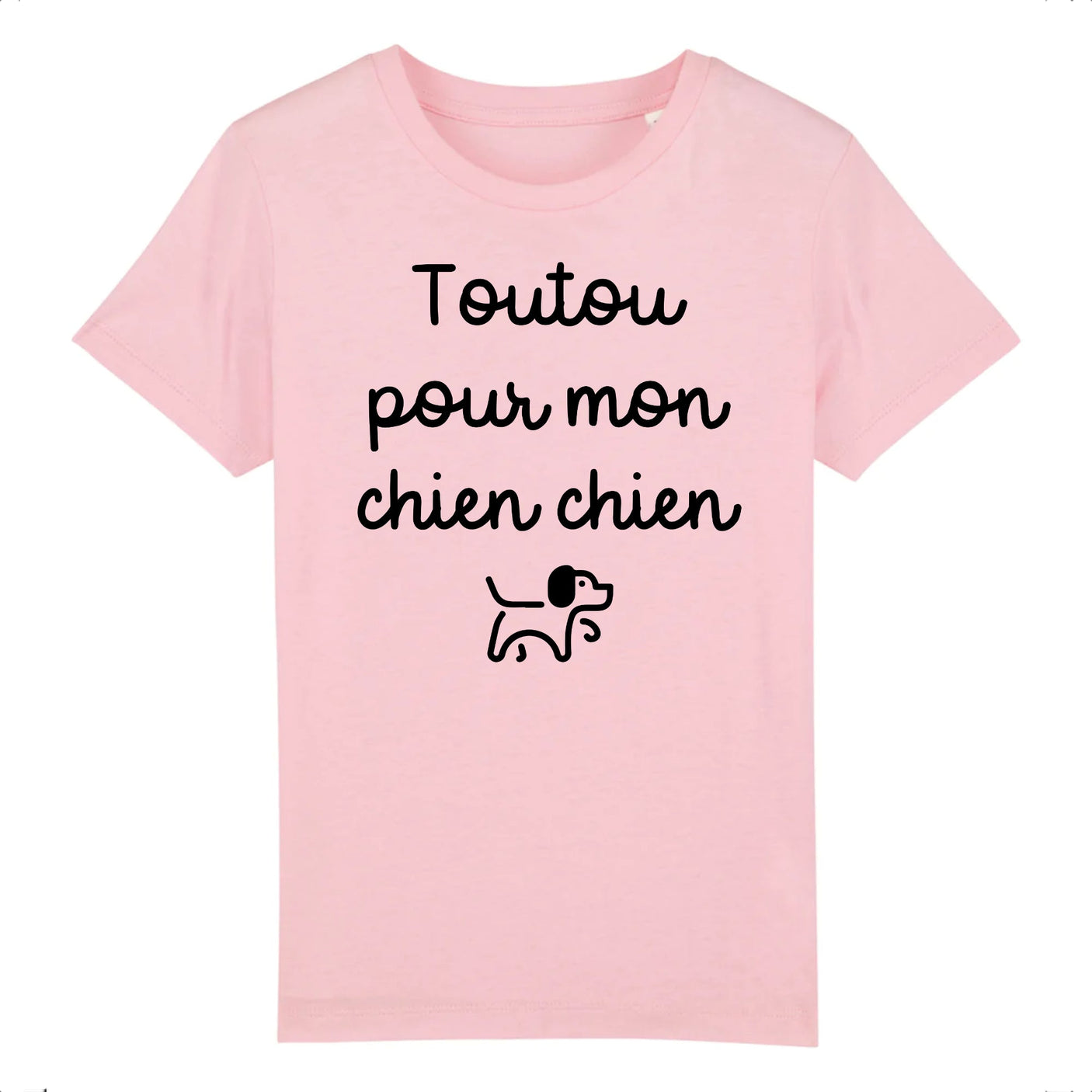 T-Shirt Enfant Toutou pour mon chien chien 