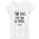 T-Shirt Femme Anniversaire 18 ans 