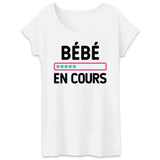 T-Shirt Femme Bébé en cours 