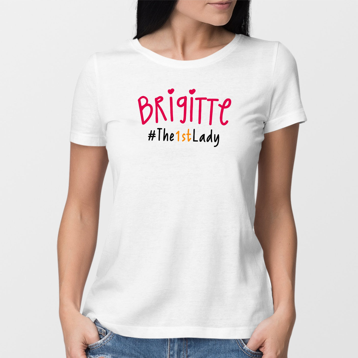 T-Shirt Femme Brigitte Blanc