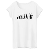 T-Shirt Femme Évolution badminton 