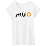 T-Shirt Femme Évolution Bitcoin 