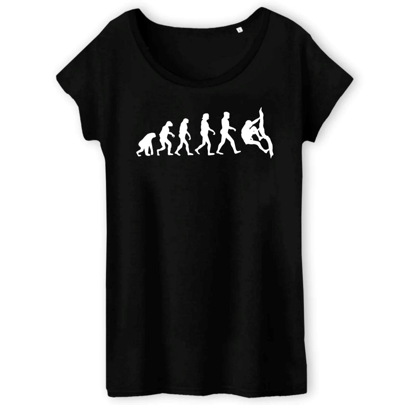 T-Shirt Femme Évolution escalade 