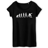 T-Shirt Femme Évolution snow 