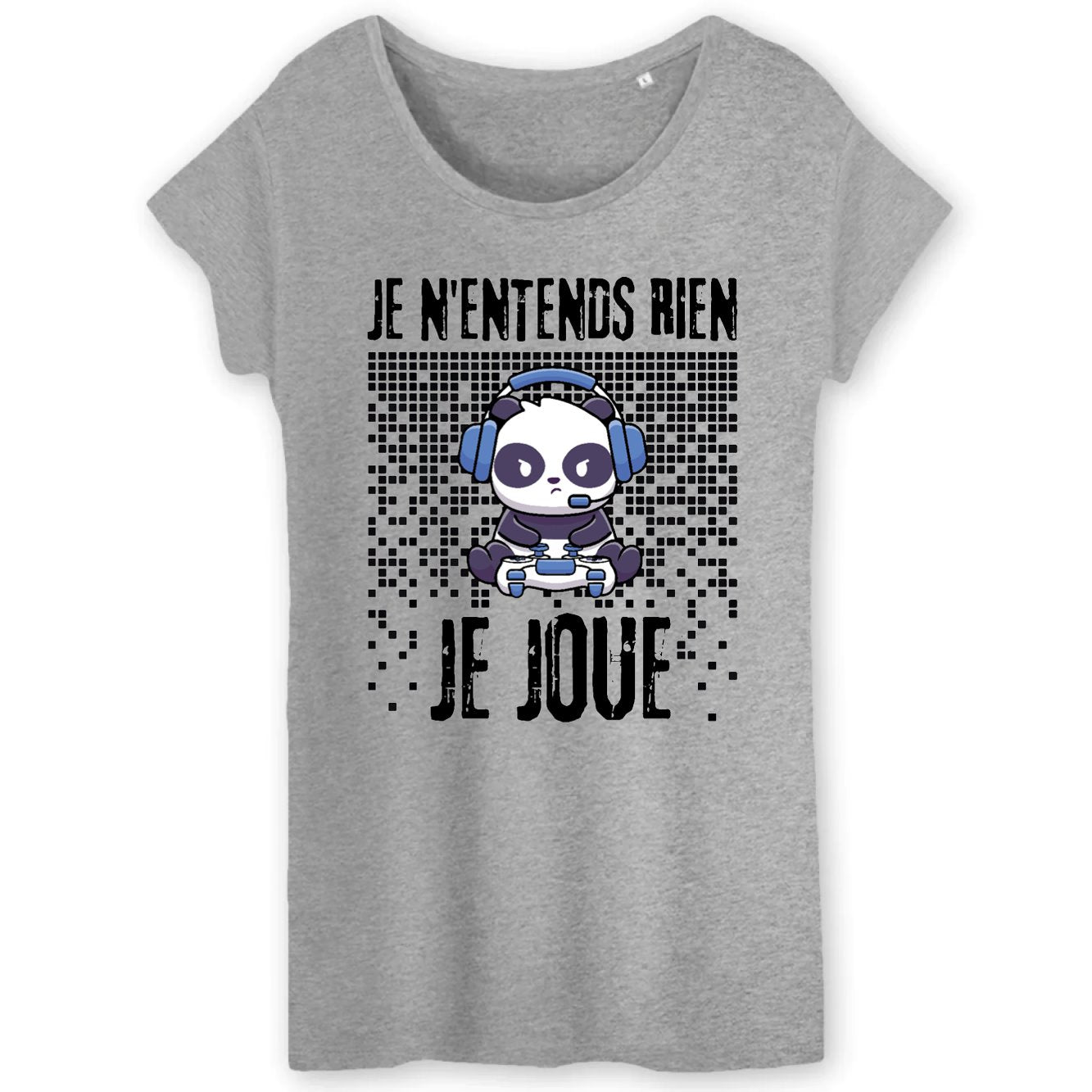 T-Shirt Femme Je n'entends rien je joue 