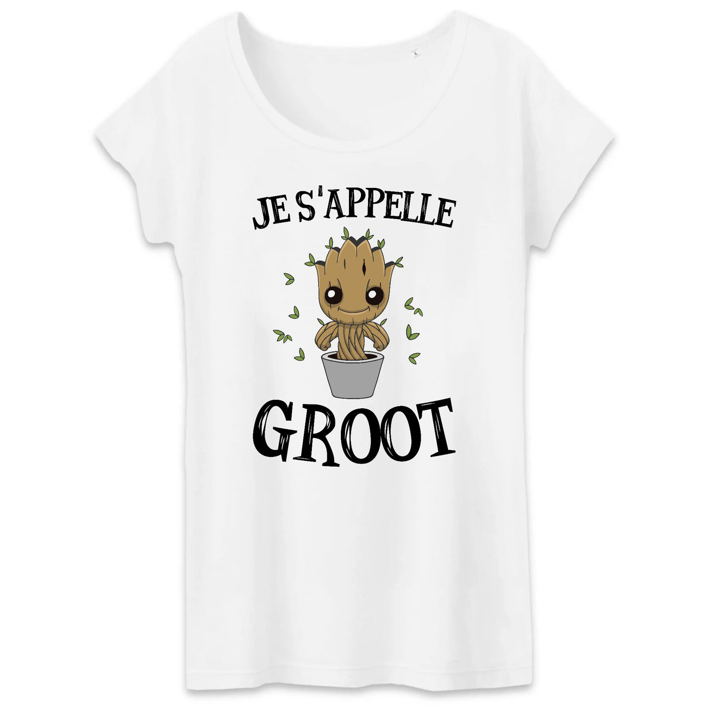 T-Shirt Femme Je s'appelle Groot 