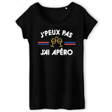 T-Shirt Femme J'peux pas j'ai apéro 