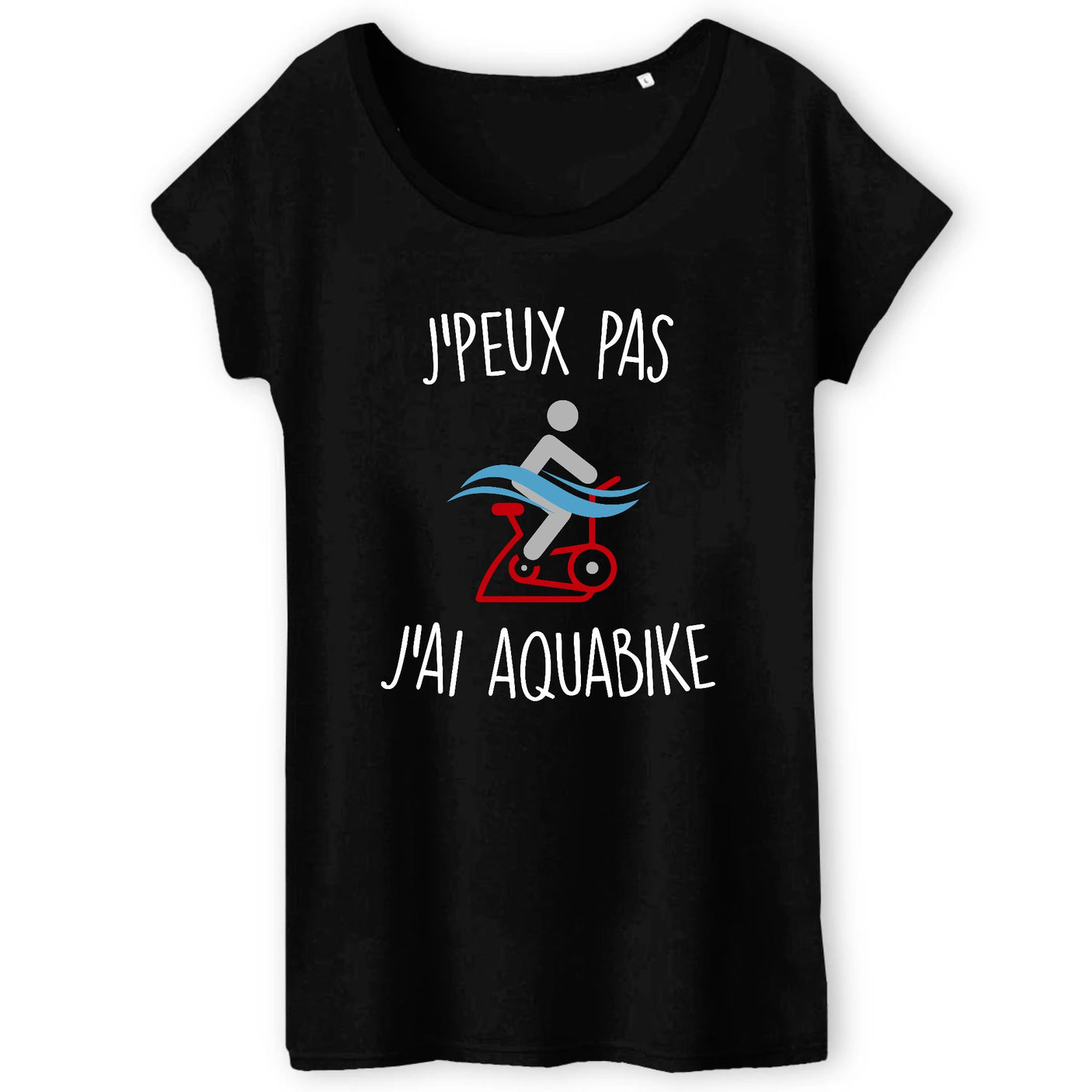 T-Shirt Femme J'peux pas j'ai aquabike 