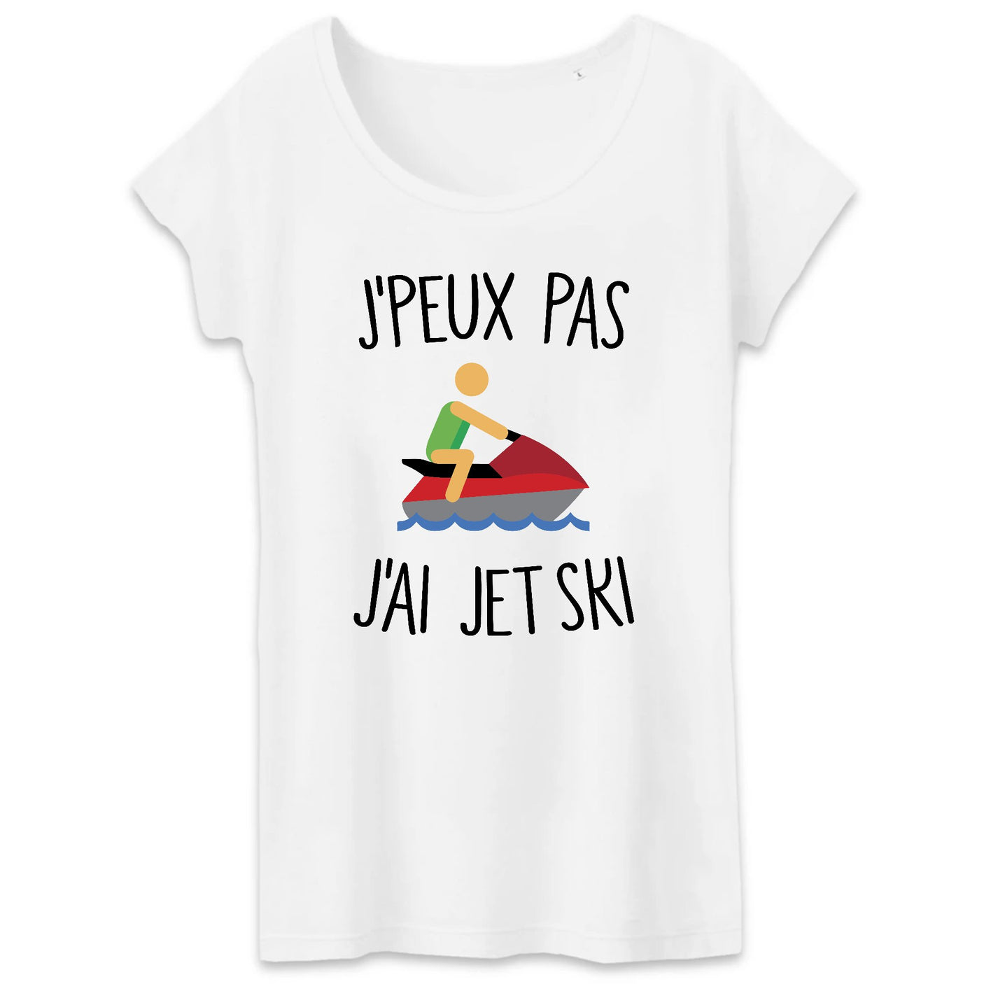 T-Shirt Femme J'peux pas j'ai jet ski 
