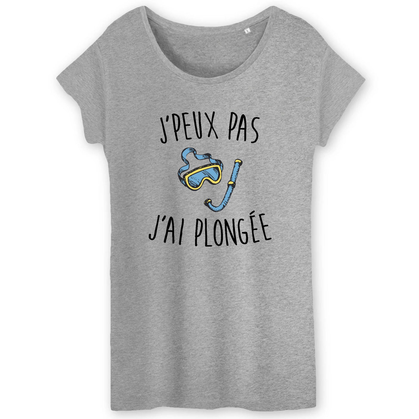 T-Shirt Femme J'peux pas j'ai plongée 