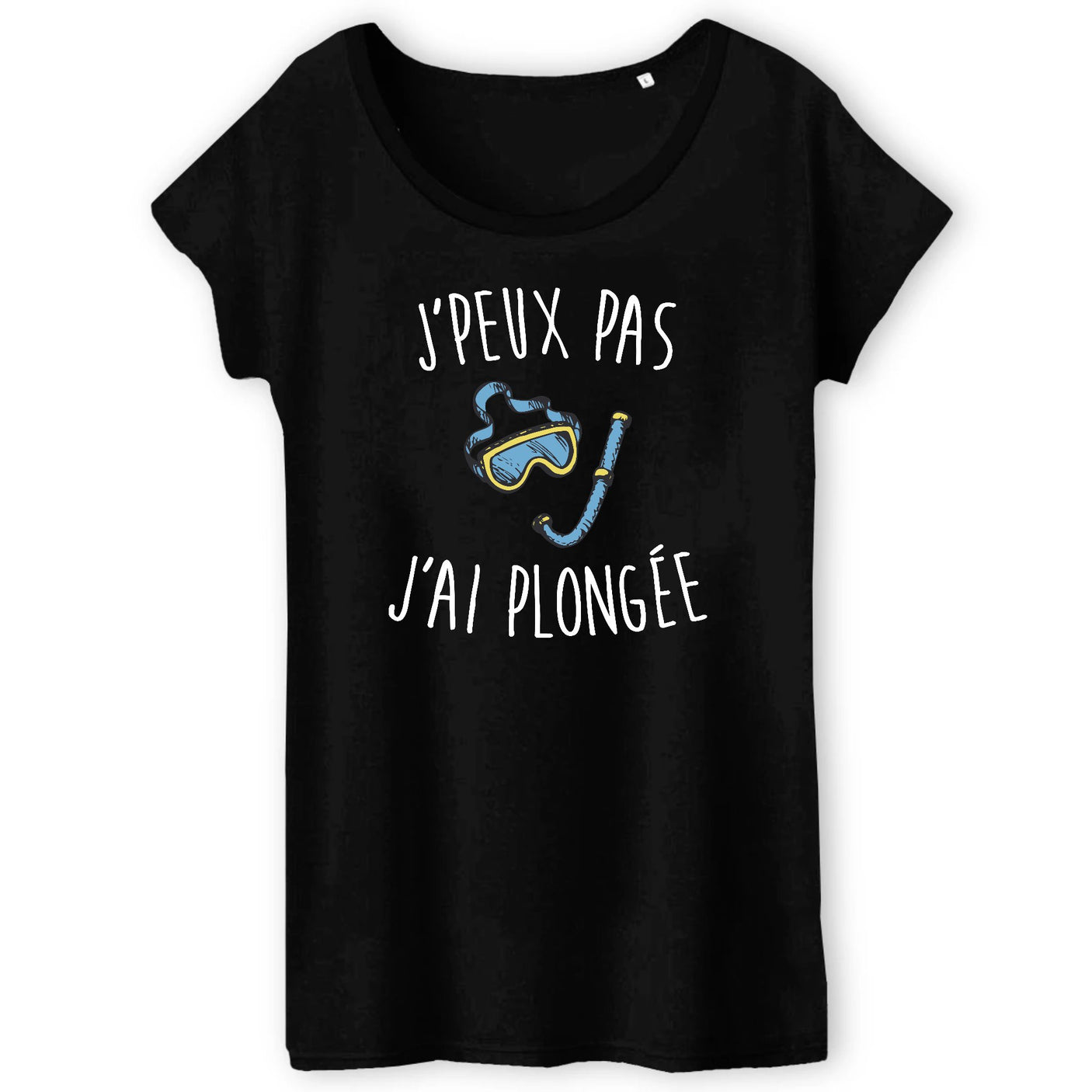 T-Shirt Femme J'peux pas j'ai plongée 
