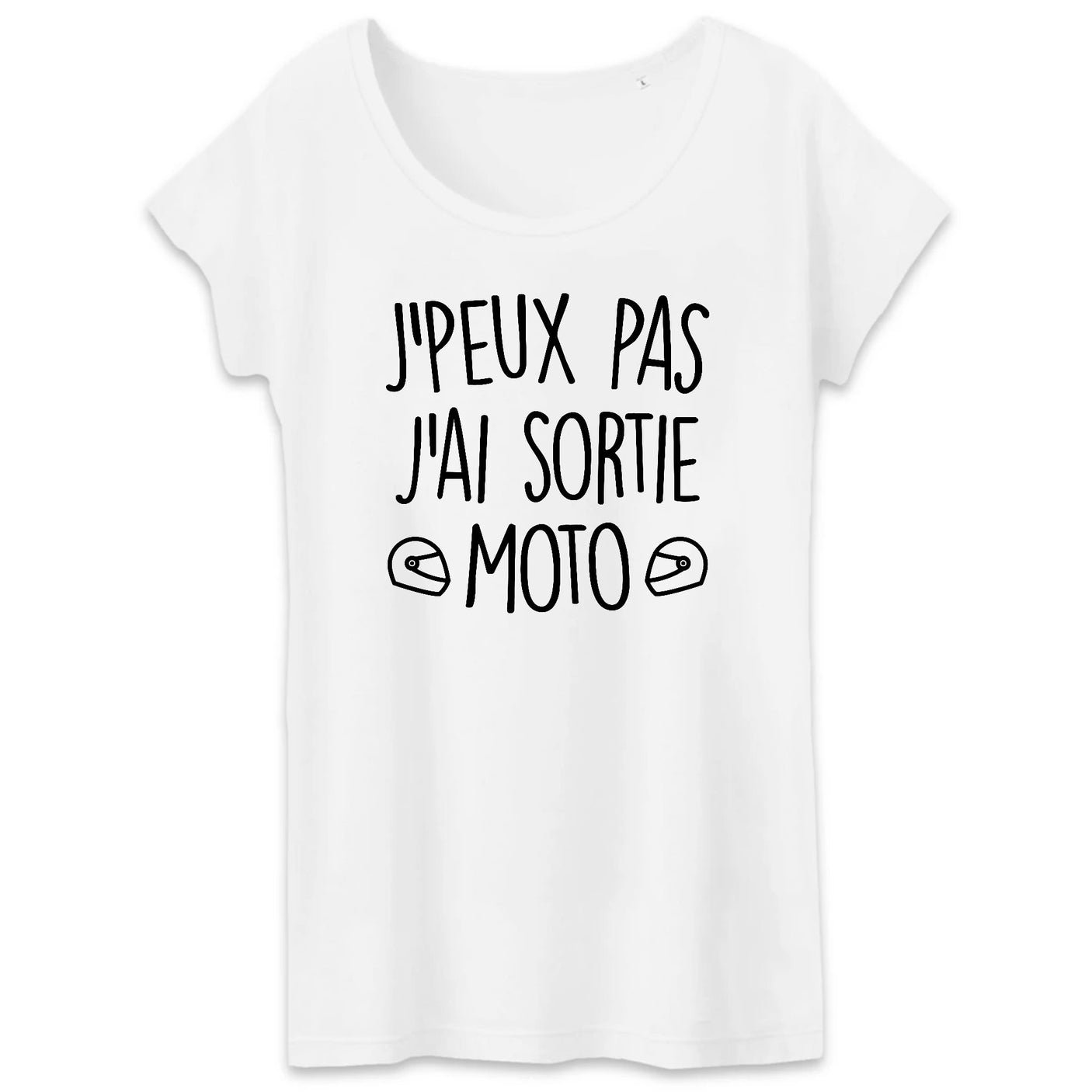 T-Shirt Femme J'peux pas j'ai sortie moto 