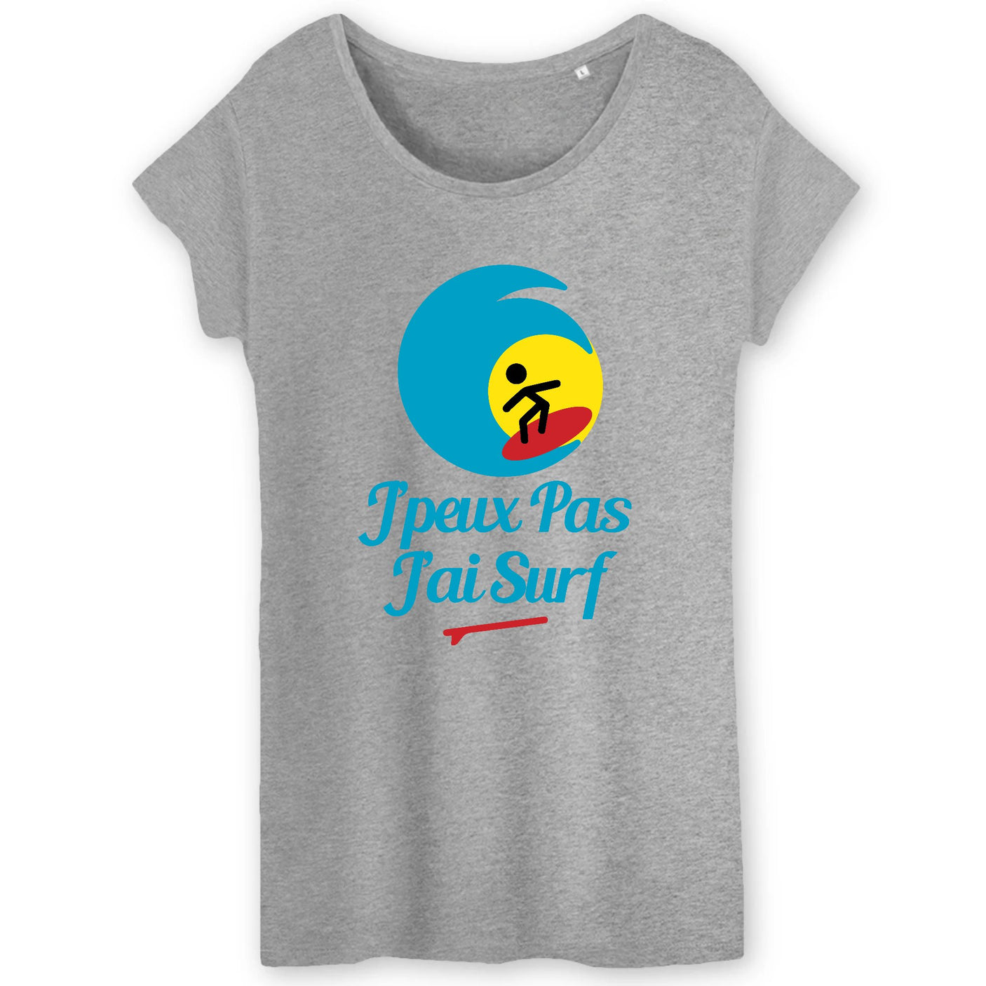 T-Shirt Femme J'peux pas j'ai surf 