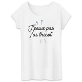 T-Shirt Femme J'peux pas j'ai tricot 