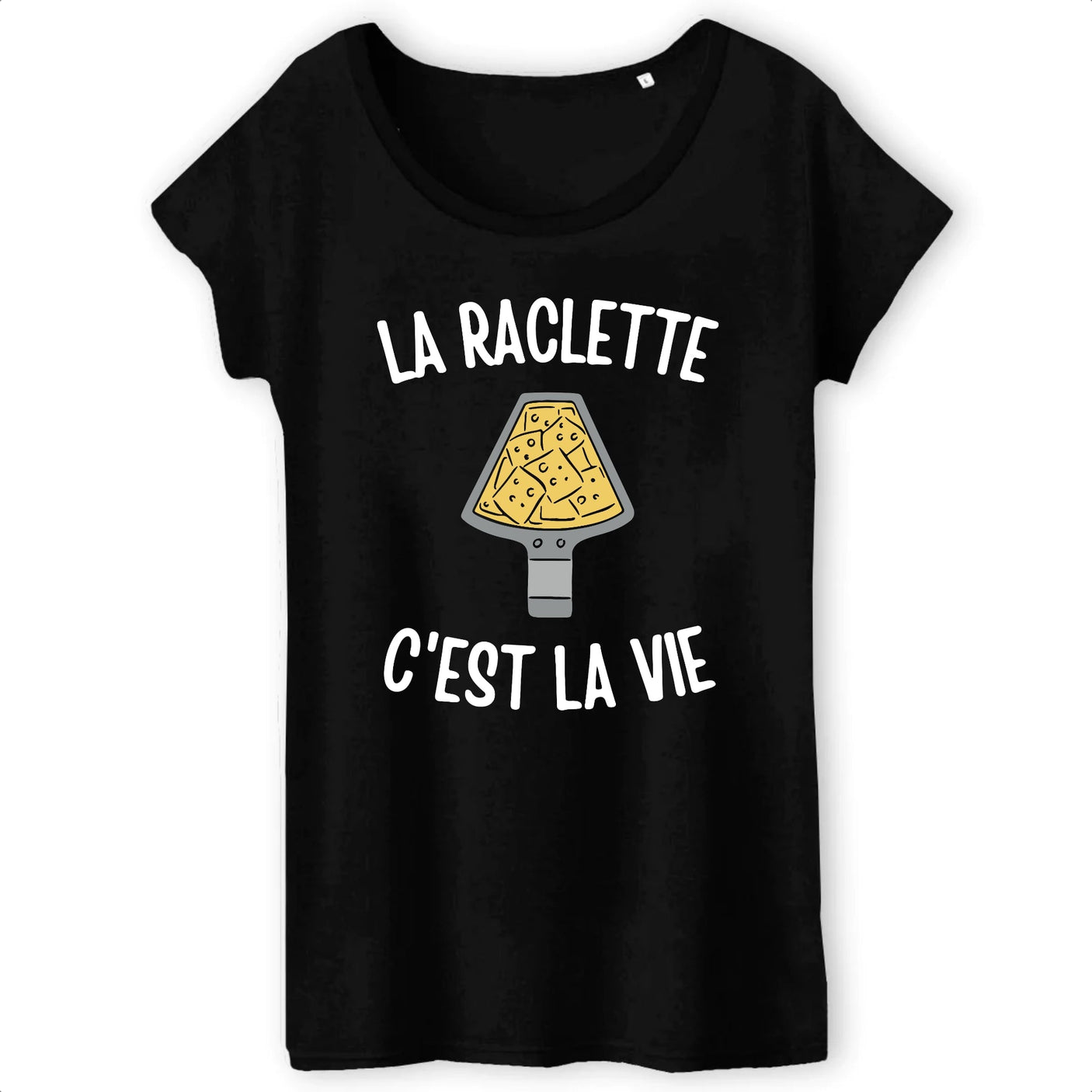 T-Shirt Femme La raclette c'est la vie 