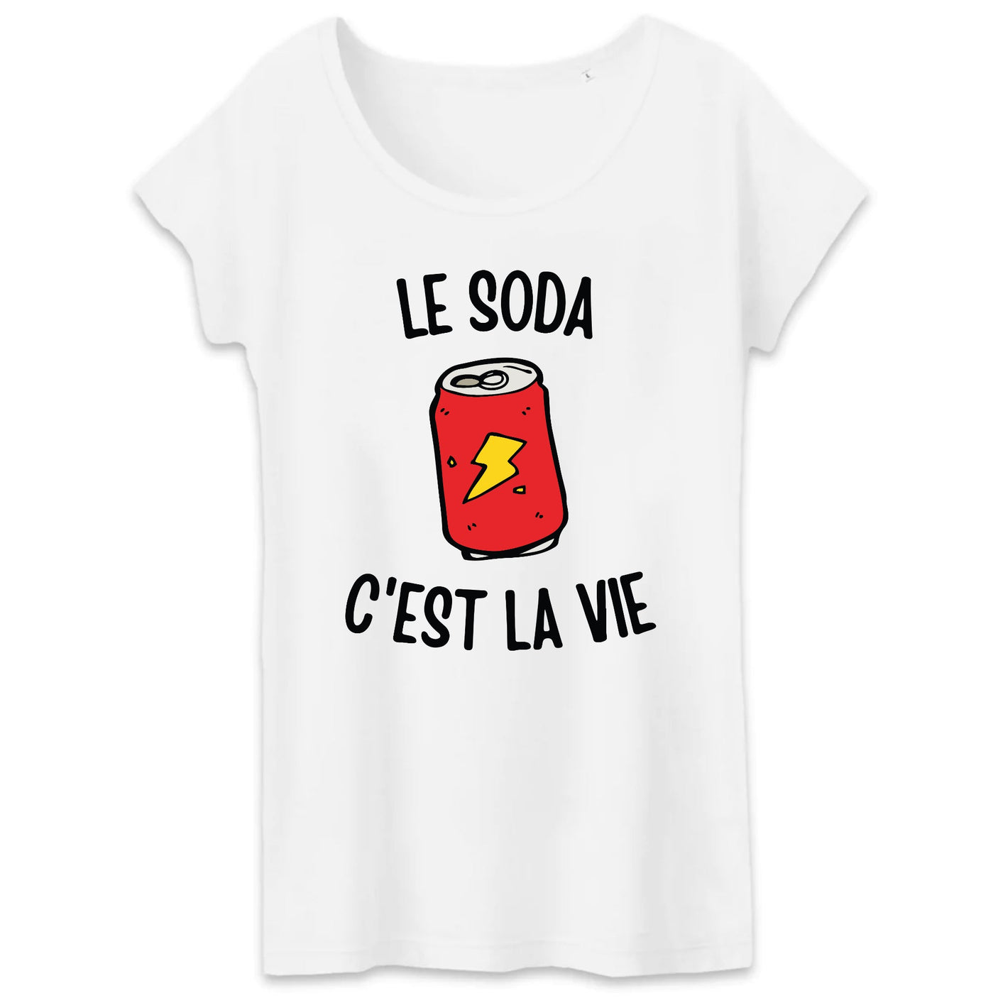 T-Shirt Femme Le soda c'est la vie 