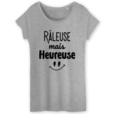 T-Shirt Femme Râleuse mais heureuse 