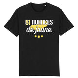 T-Shirt Homme 51 nuances de jaune 