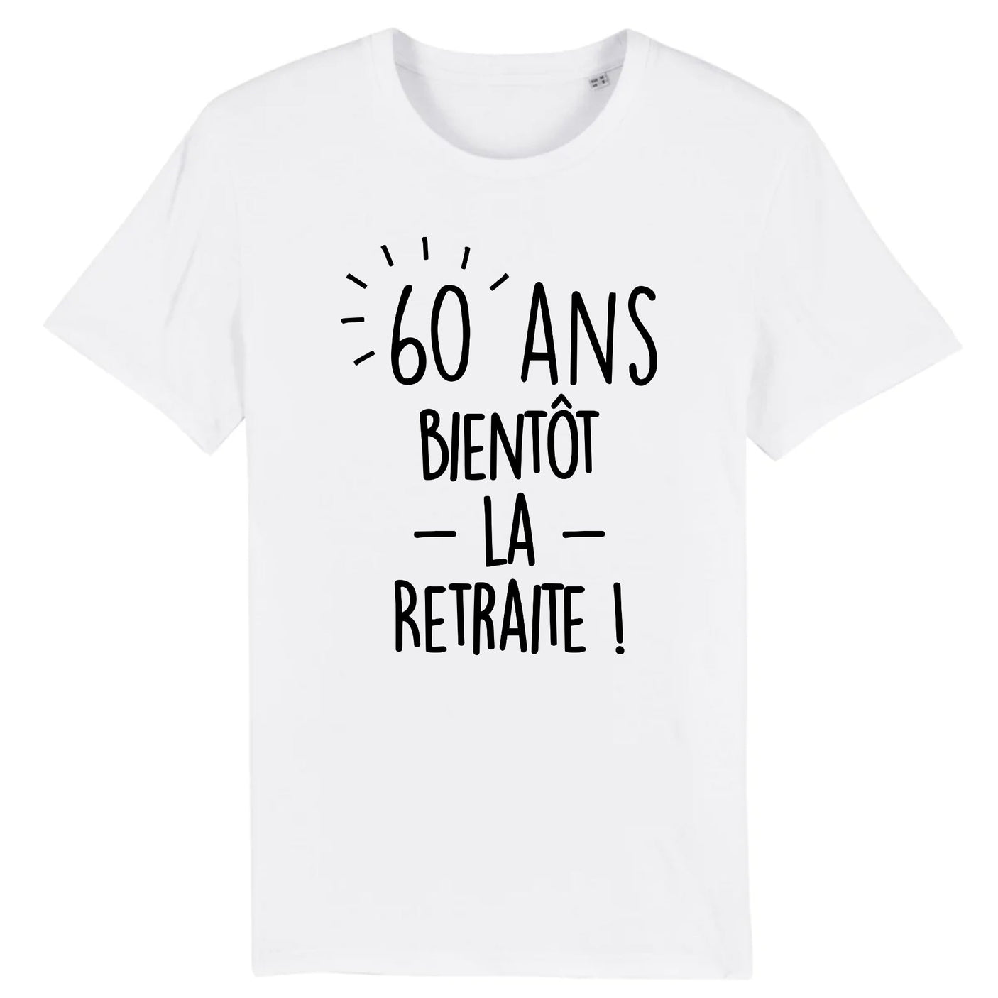 T-Shirt Homme Anniversaire 60 ans 