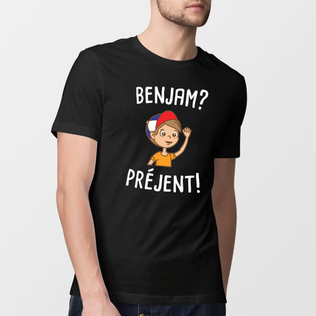 T-Shirt Homme Benjam prejent Noir
