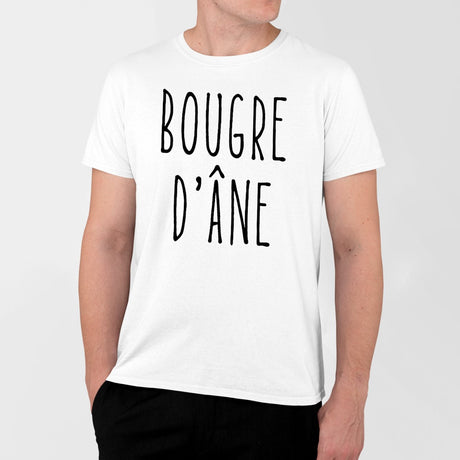 T-Shirt Homme Bougre d'âne Blanc