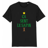 T-Shirt Homme Ça sent le sapin 
