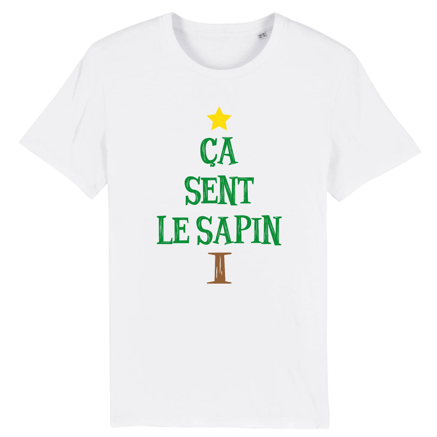 T-Shirt Homme Ça sent le sapin 