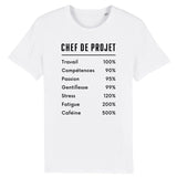 T-Shirt Homme Chef de projet 