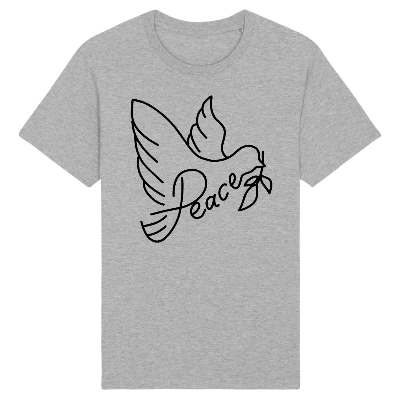 T-Shirt Homme Colombe de la paix 